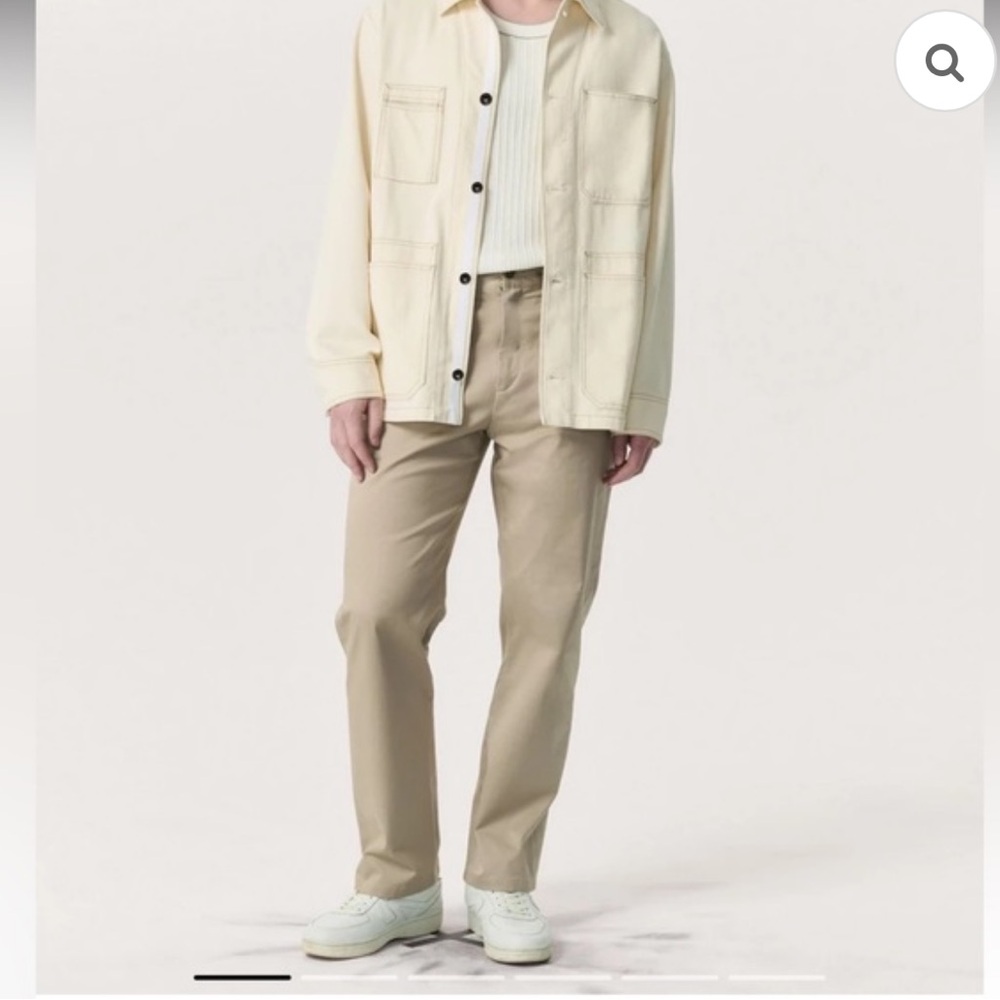 Rag & Bone Haydon Straighg Fit Cotton Chino Pants - Taupe
